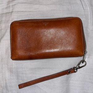 Brown Fossil Wallet